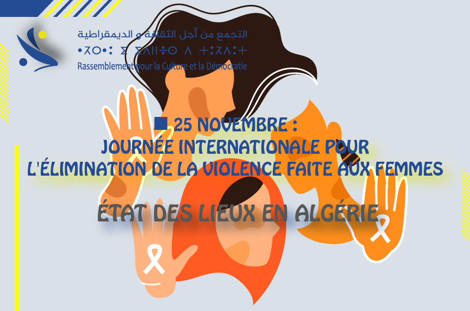Journée internationale pour l’élimination de la violence faite aux femmes