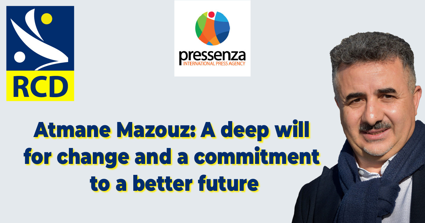 Atmane Mazouz: A deep will for change and a commitment to a better future