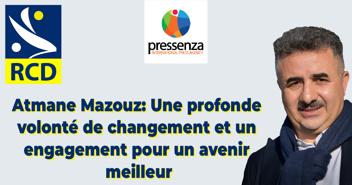 Atmane Mazouz: Une profonde volonté de changement et un engagement pour un avenir meilleur