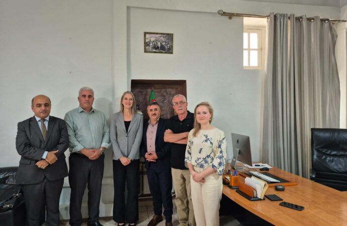 Atmane Mazouz, président du RCD, reçoit l’ambassadrice des Pays-Bas, Son Excellence Mme Anne-Élisabeth Luwema, à Alger
