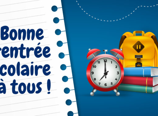 Bonne rentrée scolaire à tous !