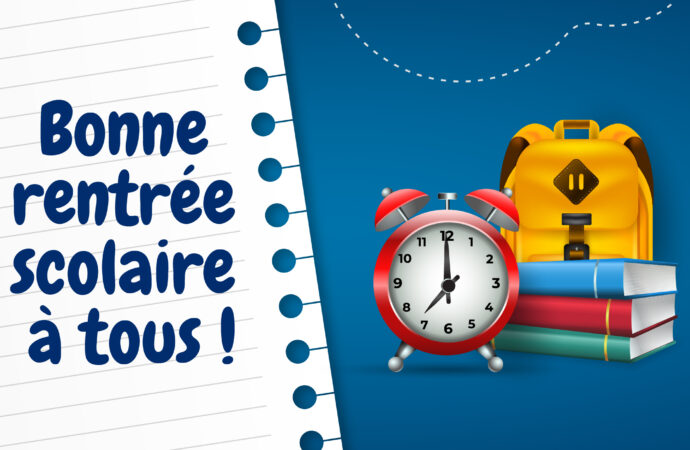 Bonne rentrée scolaire à tous !