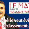 Atmane Mazouz : « Si l’Algérie veut éviter le déclassement… »
