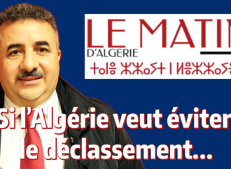 Atmane Mazouz : « Si l’Algérie veut éviter le déclassement… »
