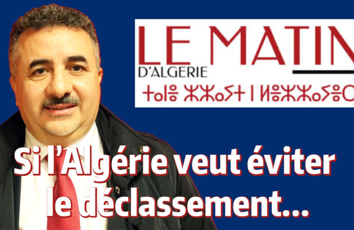 Atmane Mazouz : « Si l’Algérie veut éviter le déclassement… »