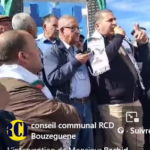 L’intervention de Monsieur Rachid Hassani, lors de l’inauguration de la stèle dédiée à la mémoire des chouhada du village Houra