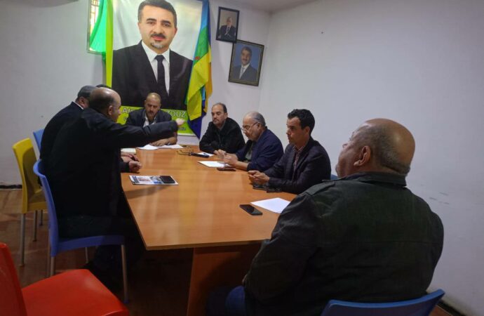 Réunion du bureau régional de Tizi Ouzou