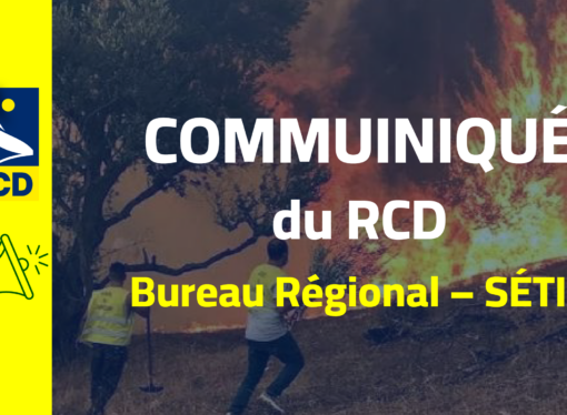 Communiqué du RCD – Sétif